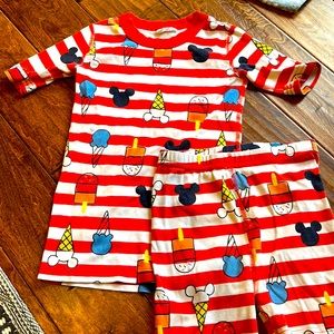 hanna Andersson, Disney collection short pajama set